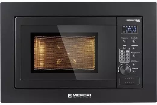 Встраиваемая микроволновая печь Meferi MMO6020BK POWER