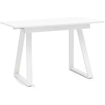 Стол обеденный Stool Group Детройт раскладной 120-160*80 белый УТ000002653