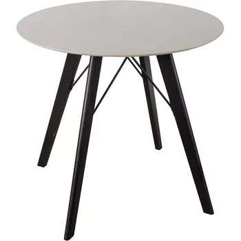 Стол обеденный обеденный JET CERAMIC круглый d-80 (Дерево бук, Венге) CA Wenge Ardesia 80x80 Jet-Ceramic