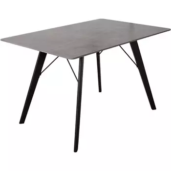 Стол обеденный обеденный JET CERAMIC прямоугольный 120*80 (Дерево бук, Венге) FF Wenge Pietra di luna 80х120 Jet-Ceramic