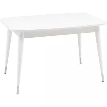 Стол обеденный раскладной 120-160*80 белый матовый Stool Group Сидней УТ000036207