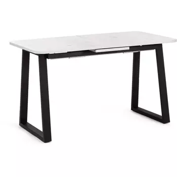 Стол ЛДСП/HPL/металл, х 75+30 см, Северная сосна/чёрный Tetchair MALTIDO 19744