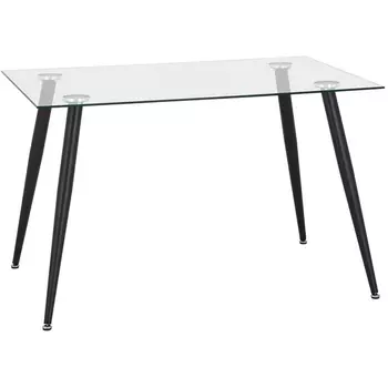 Стол Освальд 120х80 черные ножки (Stool Group)