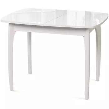 Стол М40 белый/стекло белое optiwhite Dikline 00-00060580