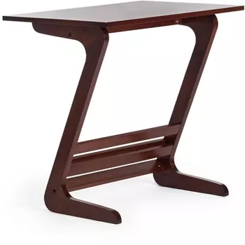Стол письменный (mod. ST-309) Темный орех (HN GLAZE) (дерево гевея, МДФ) Tetchair 113734 15128