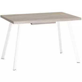 Стол 116-158*74 дуб Ан/белый Stool Group УТ000034571