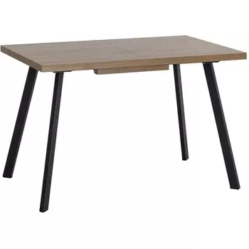 Стол Plain 116-158*74 дуб Ка/черный (Stool Group)