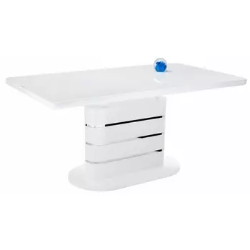 Стол Plas 140 super white 11162 (Woodville)