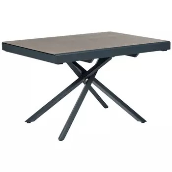 Стол раздвижной MELANIA 120-212х90х75см серый (Bradex Home)