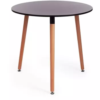 Стол (mod. T1004) (черный)/ (натуральный) (МДФ/дерево) Tetchair 113757 15187
