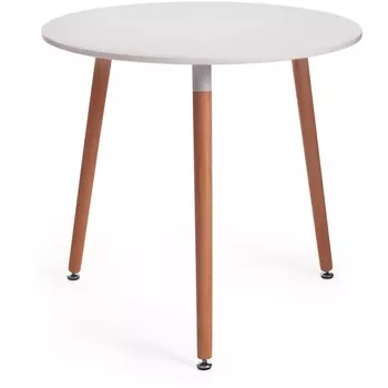 Стол (mod. T1004) (Белый) / (натуральный) (МДФ/дерево) Tetchair 113757 15186
