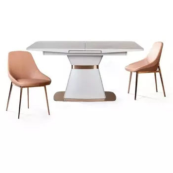 Стол + стул капучино декор золото Top Concept Madison 5805
