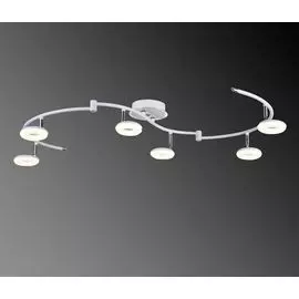Светодиодный спот IDLamp Bianca 390/6PF-LEDWhitechrome