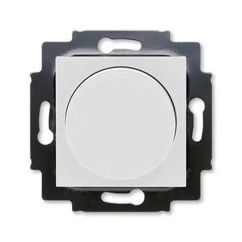 Светорегулятор ABB Levit поворотно-нажимной 60-600 Вт R серый / белый 3294H-A02247 16W 2CHH942247A6016