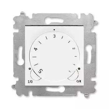 Терморегулятор ABB Levit с поворотной ручкой 16А белый / белый 16A 3292H-A00003 03W 2CHH920003A6003