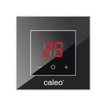 Терморегулятор CALEO NOVA встраиваемый цифровой, 3,5 кВт, черный УП-00000358