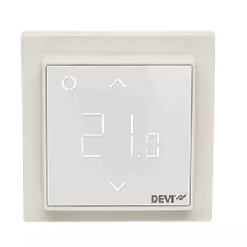 Терморегулятор DEVIreg™ Smart интеллектуальный с Wi-Fi, белый, 16А DEVI 140F1141