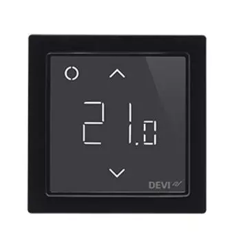 Терморегулятор DEVIreg™ Smart интеллектуальный с Wi-Fi, черный, 16А DEVI 140F1143