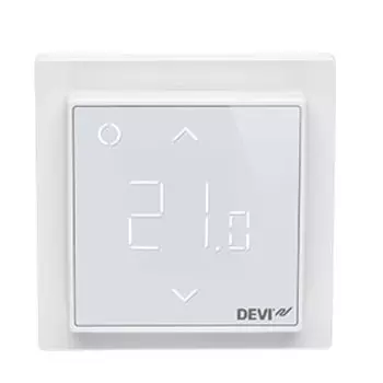 Терморегулятор DEVIreg™ Smart интеллектуальный с Wi-Fi, полярно-белый, 16А DEVI 140F1140