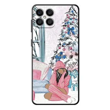 Мягкий силиконовый чехол с рождественским подарком для девочек для Xiaomi Mi 11 Lite Note 10 Pro 12 10 5G 9T 10T 11T 9 SE 10S 12X A2 Lite 10Lite Xiaomi Mi A2 Lite