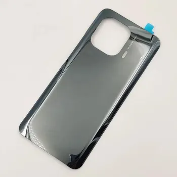 Стеклянная задняя крышка для Xiaomi Mi 11 Pro 5G, жесткая крышка батарейного отсека, задняя панель корпуса + клейкий клей, логотип зелёный