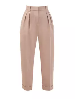 Брюки Baggy из гладкого хлопкового интерлока Couture