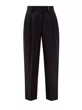 Брюки High Waist Tailored из льняного твила