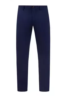 Брюки-slim из бархатистого хлопка с карманами