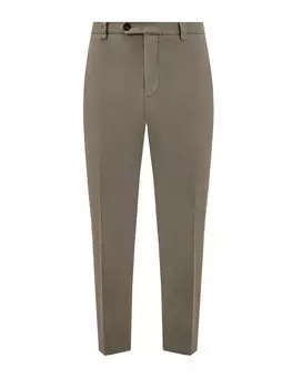 Брюки в стиле sprezzatura из хлопкового габардина