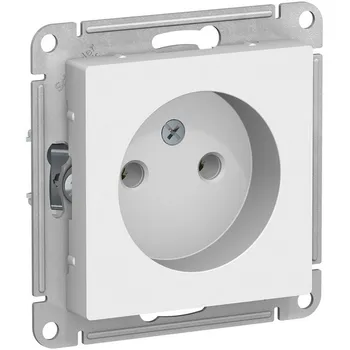 Розетка без заземления (белый) Systeme Electric AtlasDesign ATN000141