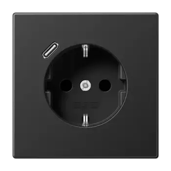 Розетка 2K+З USB Typ C Jung AL1520-18CAN