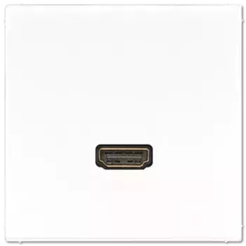 Розетка HDMI Jung MALS1112WW
