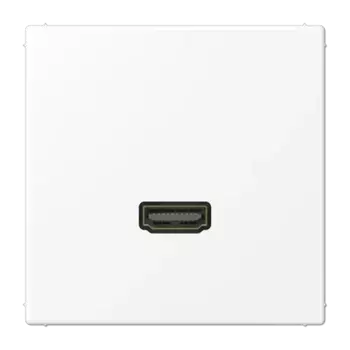 Розетка HDMI Jung MALS1112WWM