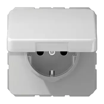 Розетка штепсельная Schuko Jung CD1520BFKLLG