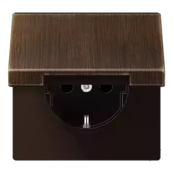 Розетка штепсельная Schuko Jung ME1520KIKLAT