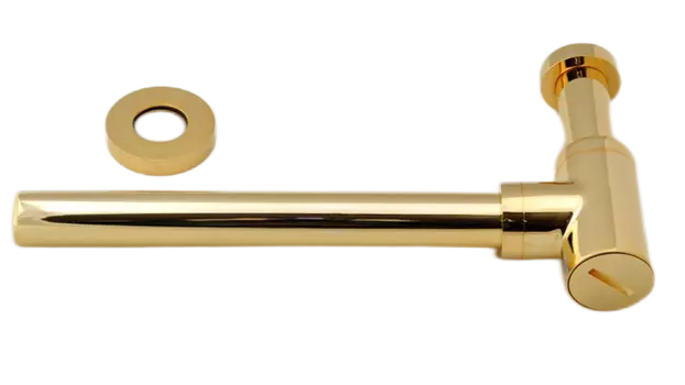 Remer Сифон для раковины короткий латунь 1 1/4"