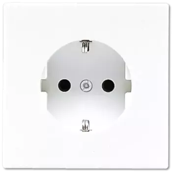 Розетка 2K+З Jung LS1520WW