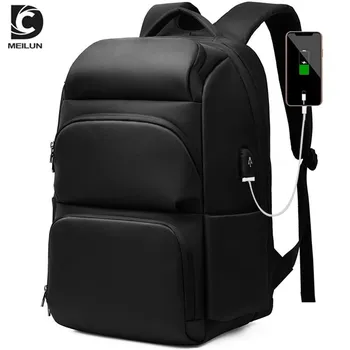 Новый многофункциональный деловой рюкзак, мужской USB-сумка для компьютера большой емкости, подарок, студенческий противоугонный рюкзак, мужской рюкзак