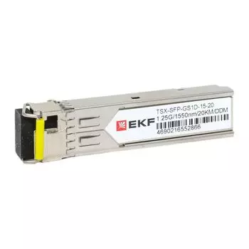 Модуль SFP EKF TSX-SFP-GS1D-15-20 1,25 Гбит одинарное одномодовое оптоволокно Tx1550нм/Rx1310нм 20км TSX