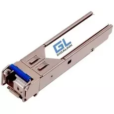 Модуль SFP GIGALINK GL-OT-SG14LC1-1310-1550-I-D WDM, 1Гбит/c, одно волокно SM, LC, Tx:1310/Rx:1550 нм, 14 дБ, DDM