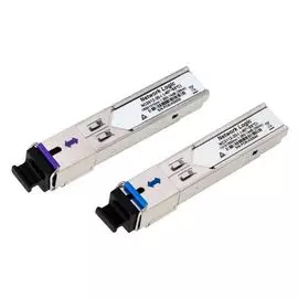 Модуль SFP NSGate SFG-W02/B-I NC5512-20-I одноволоконный, 1.25 Gbps, 1550Tx/ 1310Rx, SM, SC, IND, 20 км/14dB
