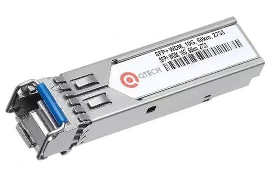 Модуль QTECH QSC-SFP28-10G25W-2733 оптический WDM SFP28, 25G, 10км, 1270нм1330нм, LC