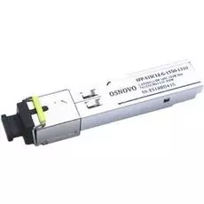 Модуль SFP OSNOVO SFP-S1SC12-G-1550-1310 до 1.25 Гбит/c, SC/12дБ/расстояние передачи до 3км/Tx 1550/Rx 1310/поддержка DDM