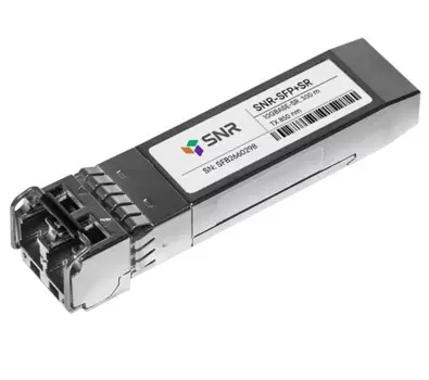 Модуль SFP+ SNR SNR-SFP+SR-455883B21 оптический, дальность до 300м (5dB), 850нм прошиты под HP