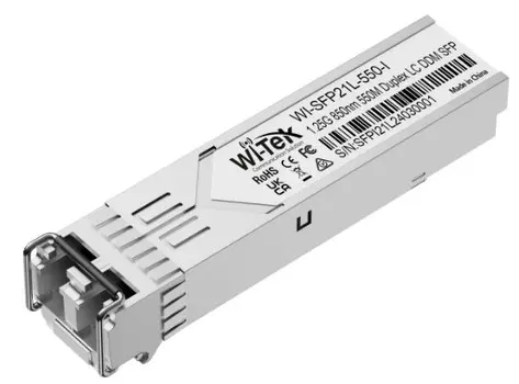Модуль SFP Wi-Tek WI-SFP21L-550-I промышленный с разъемом LC, до 550м