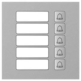 Модуль True IP Systems TI-4308M/5 дополнительный на 5 кнопок вызова для совместной работы с TI-4308MP/M