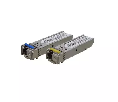 Модуль Wi-Tek WI-SFP10LC-20KM WDM, дальность до 20км (14dB), комплект 2шт 1310/1550нм