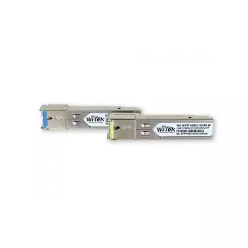 Модуль Wi-Tek WI-SFP10SC-3KM WDM, дальность до 3км (6dB), комплект 2шт 1310/1550нм