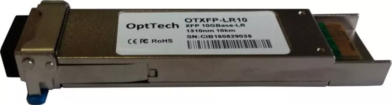 Модуль XFP OptTech OTXFP-LR10 10GBase-LR, 1310nm, 10km