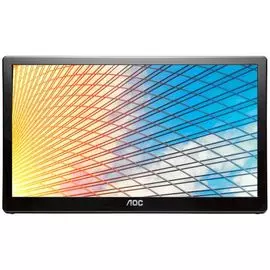 Монитор 15,6" AOC E1659FWU 1366x768 60Гц TN W-LED 16:9 12ms(GtG) USB 3.0 20M:1 500:1 90/60 220cd Tilt-15-30 Pivot glossy black